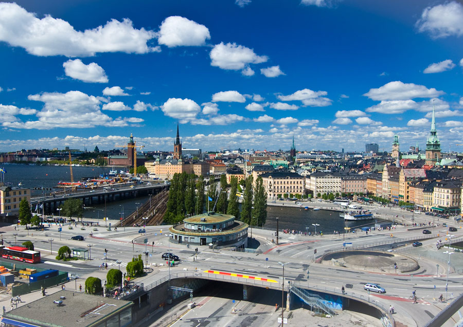 Stockholm, gammal Slussen